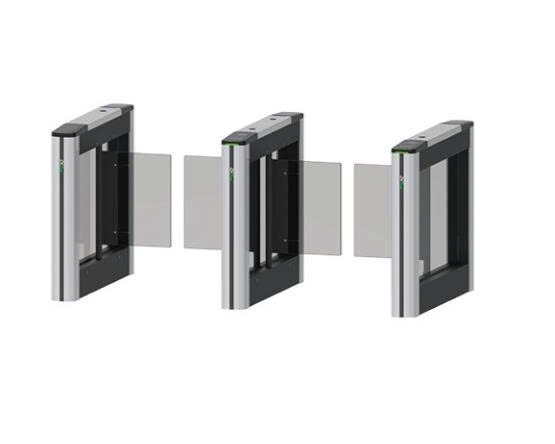 Cổng kiểm soát an ninh phân làn tự động Swing Barrier gate ZKTeco Saturn-S1000 Plus / Saturn-S1200 Plus